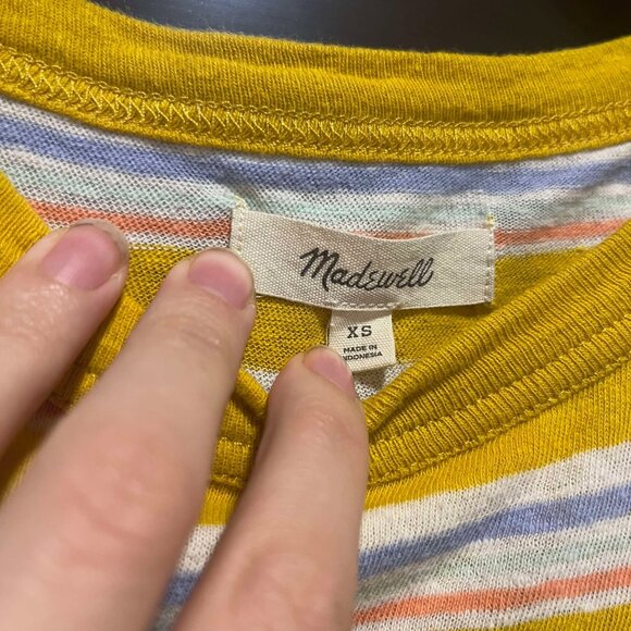 *SOLD* Madewell Cotton Tee - Picture 2 of 3